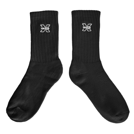 Black Crew Socks